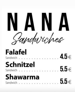  at Nana Express in Frankfurt
