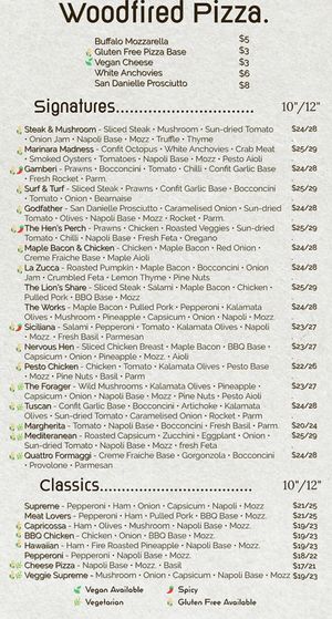   at Cedar & Stone Wood-fired Pizza & Coffee in Wellington Point