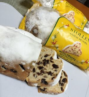 Vegan Christstollen at Caferante  in Nagoya
