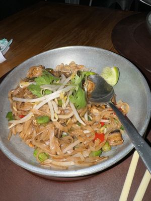 Phad Thai  at Punch Curry Bar in Buenos Aires