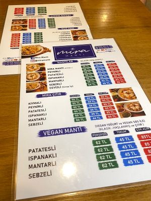   at Mira Mantı in Istanbul