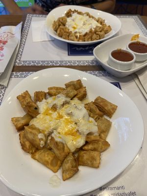 Potato mantı, ravioli   at Mira Mantı in Istanbul