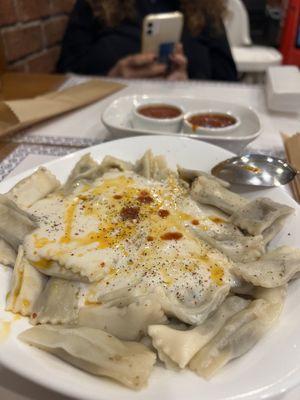   at Mira Mantı in Istanbul