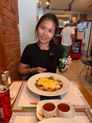 Great Vegan and Vegetarian options- Vegan option uses Vegan Yoghurt. Try all four flavoured Manti with Vegan Yoghurt and Garlic sauce! at Mira Mantı in Istanbul