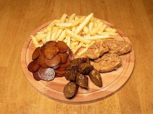 Beer plate at The Vegan Regime in Istanbul