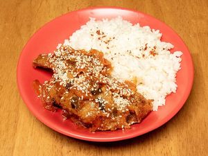 General Tso's Chickun at The Vegan Regime in Istanbul