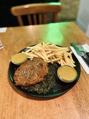 Vegan steak   at The Vegan Regime in Istanbul