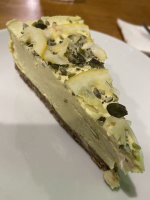 Vegan Cheesecake   at The Vegan Regime in Istanbul