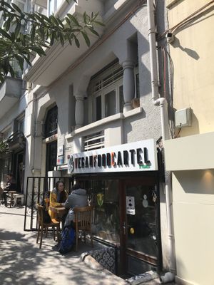 Almost overlooked it, and glad I didn’t   at The Vegan Regime in Istanbul