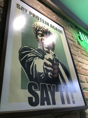 Say protein no more….  at The Vegan Regime in Istanbul