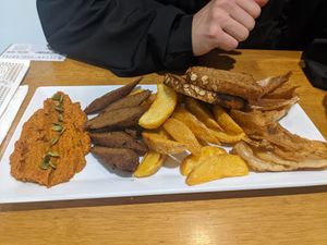 American Breakfast at The Vegan Regime in Istanbul