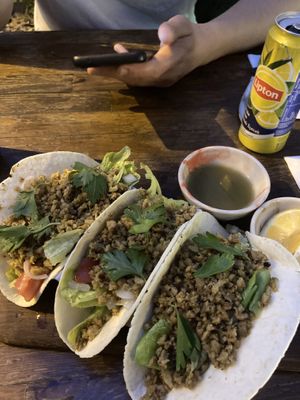 tacos  at The Vegan Regime in Istanbul