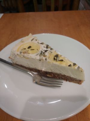 Cheesecake at The Vegan Regime in Istanbul
