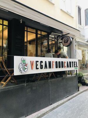 Outside   at The Vegan Regime in Istanbul