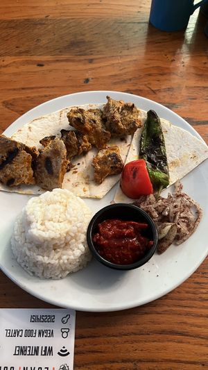   at The Vegan Regime in Istanbul