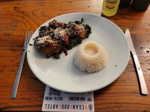 General Tso’s at The Vegan Regime in Istanbul