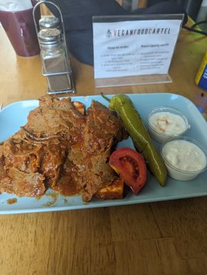  at The Vegan Regime in Istanbul