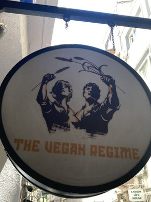   at The Vegan Regime in Istanbul