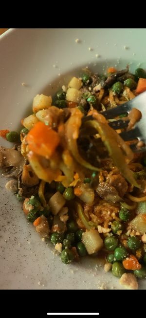 Noodles  at The Vegan Regime in Istanbul