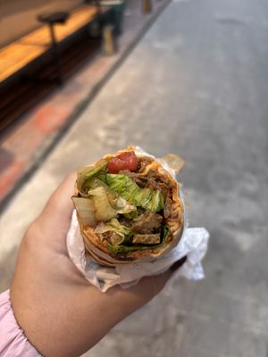 kebab  at The Vegan Regime in Istanbul