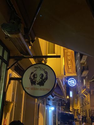  at The Vegan Regime in Istanbul