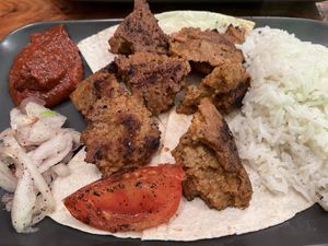 Kebab  at The Vegan Regime in Istanbul