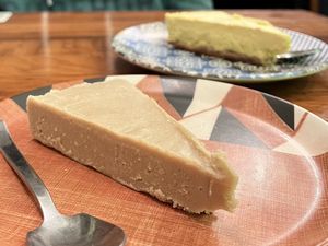 Tahini fudge  at The Vegan Regime in Istanbul