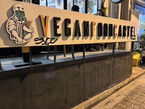 Front  at The Vegan Regime in Istanbul