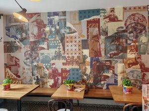 Deco at Pizza Bertoldi in Prague