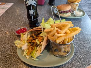 Veganes Gyros Pita at Dimi's Diner in Sindelfingen