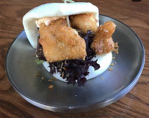 Cauliflower bao  at Midnight Shanghai in Christchurch