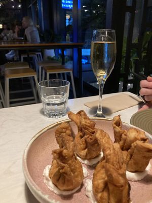 Butternut wontons at Midnight Shanghai in Christchurch