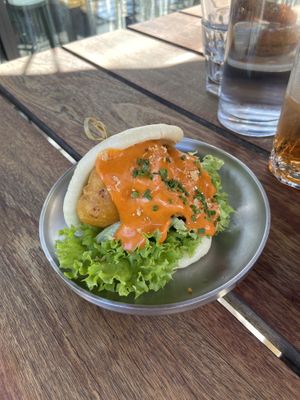 Cauliflower bao bun  at Midnight Shanghai in Christchurch