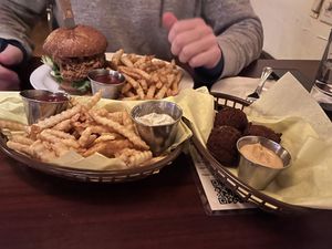 The hush puppies were also amazing! Southerner-approved!  at South x Northwest in Portland