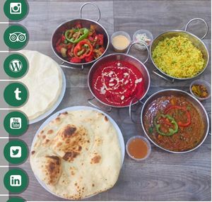 Vegan and vegetarian indian curry dishes are available in Tamworth Indian takeaway food delivery service  at The Masala Boyz in Tamworth