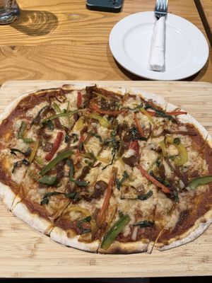 Vegan Create your own pizzaa  at Kruger 3638 Station in Skukuza
