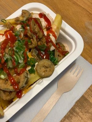 Jalapeno fries at Mezi Bulky in Breclav