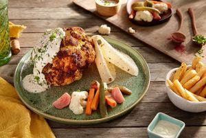 Whole Roast Cauliflower at MEZBA in Da Nang