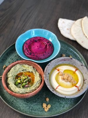 Hummus Day special at MEZBA in Da Nang