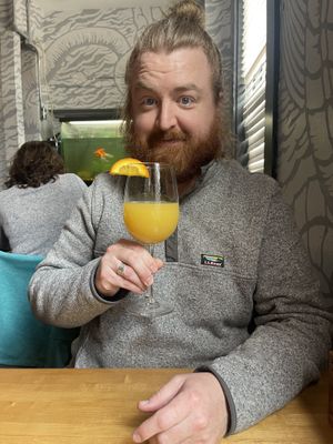 Great mimosa   at Northside Yacht Club in Cincinnati