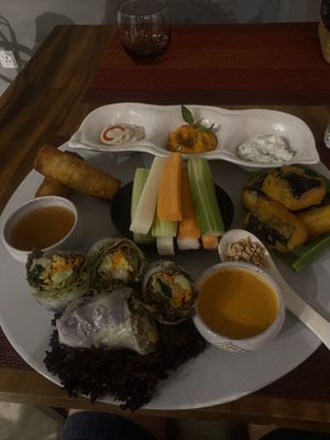   at Element Vegetarian in Phnom Penh