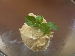Cinnamon sorbet  at Element Vegetarian in Phnom Penh