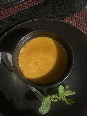 Creme brule  at Element Vegetarian in Phnom Penh