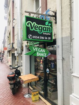 Outside at Vegan Eskisehir in Eskisehir