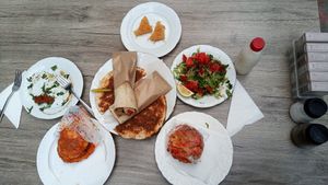 This is the best vegan places I've visited so far. All the dishes are from Turkish cuisine. The staff are lovely and so kind, and they offer a few free dishes as well. Best place t at Vegan Eskisehir in Eskisehir