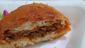 Wet burger at Vegan Eskisehir in Eskisehir