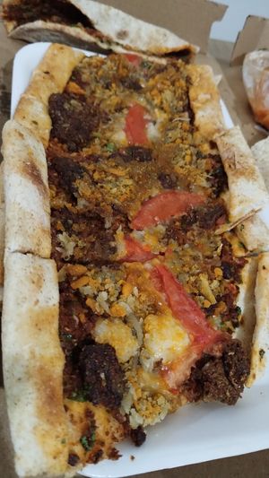 Mix protein pide at Vegan Eskisehir in Eskisehir