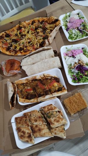 So many tasty options, all vegan! at Vegan Eskisehir in Eskisehir