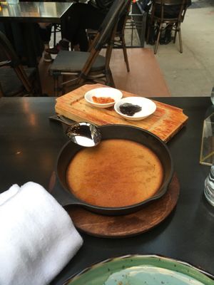 Maple buttermilk cornbread  at Cadence in New York City