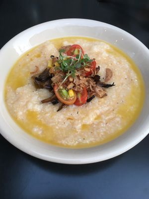 Smoked grits at Cadence in New York City